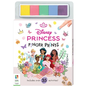 Disney Princess Finger Prints - Book