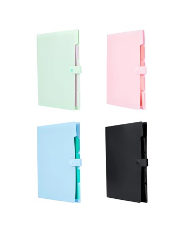 Anko A4 Expansion File - Assorted