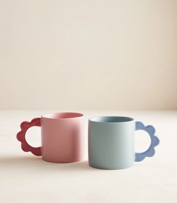 Gifting Flower Mugs - Set of 2