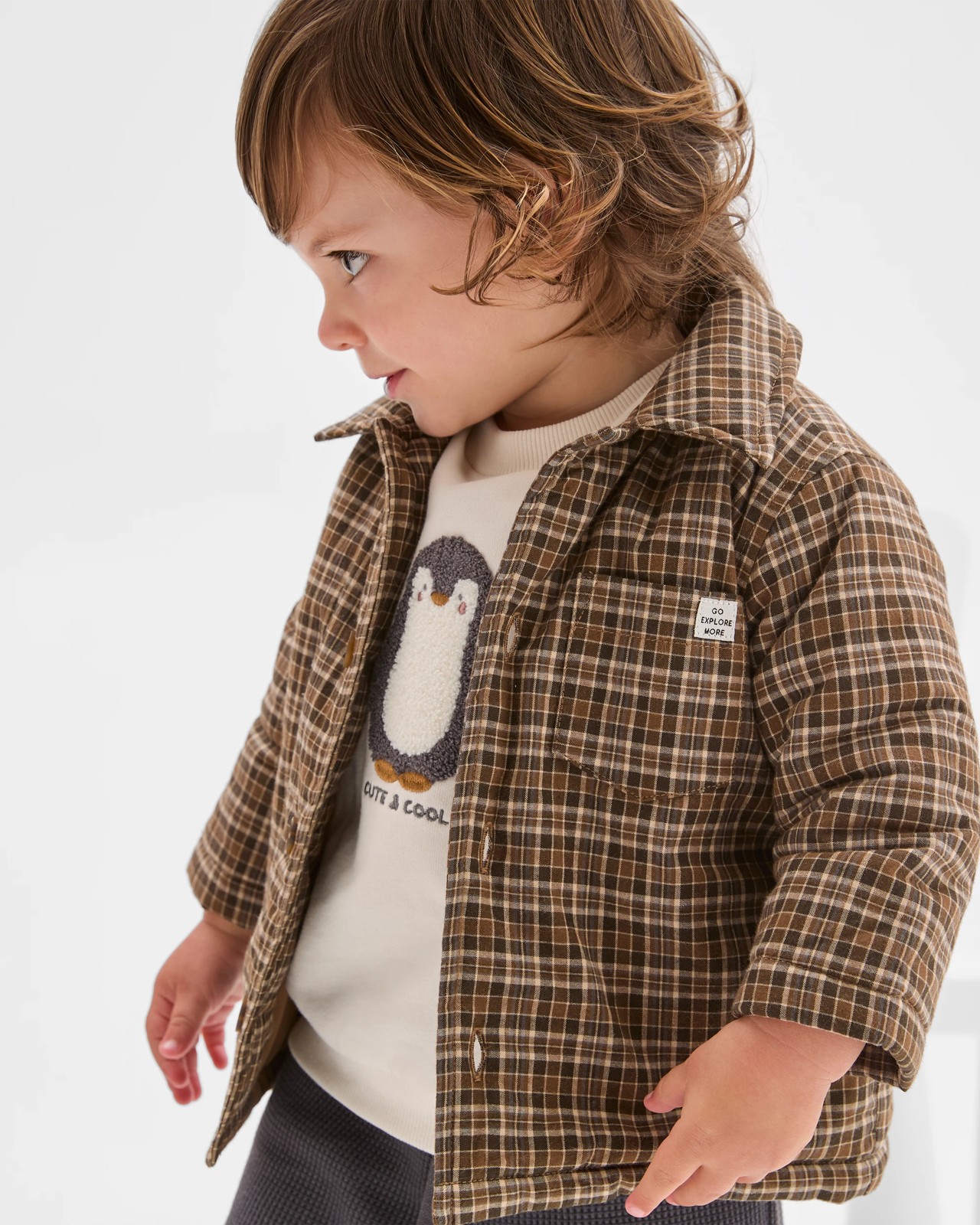 Baby Australian Cotton Quilted Shacket 3 of 5