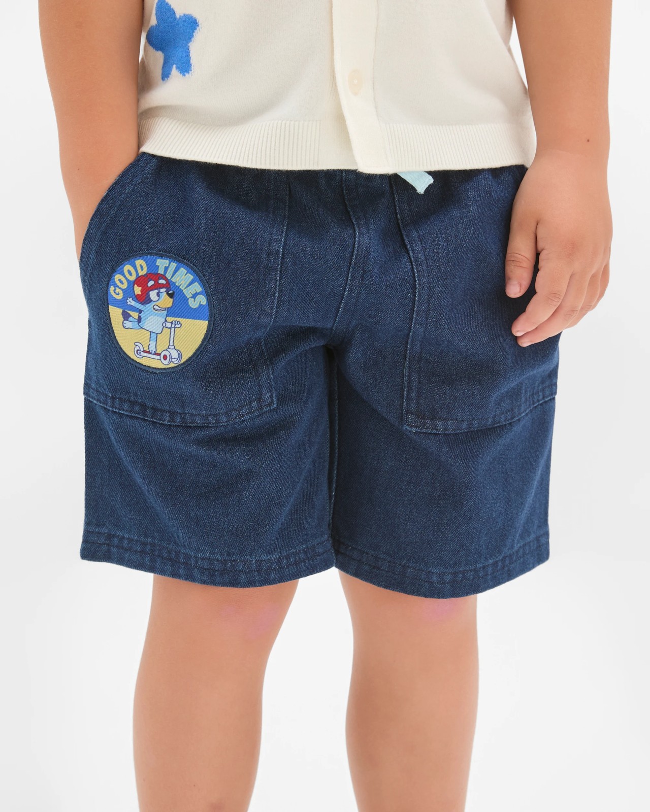 Bluey Australian Cotton Denim Shorts 3 of 5