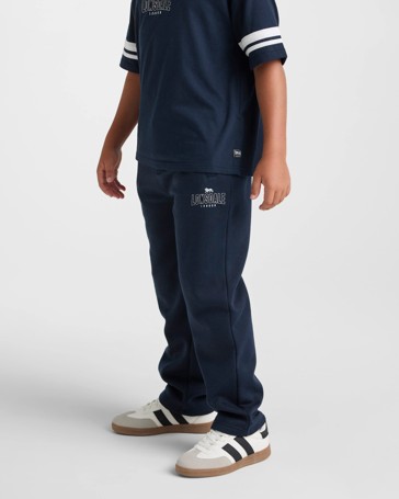 Lonsdale London Boys Retro Sport Trackpants - Navy