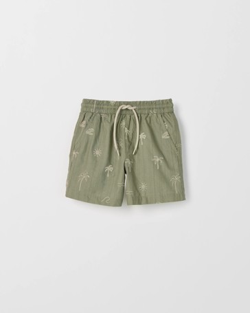 Textured Volley Shorts