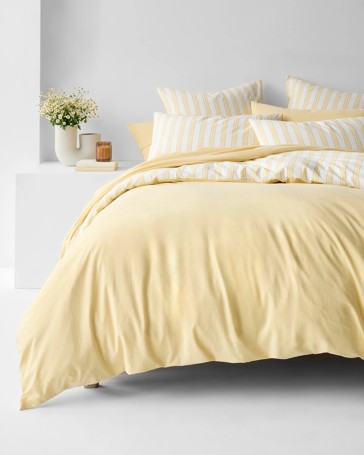 Arlo Cotton Stonewash Quilt Cover Set