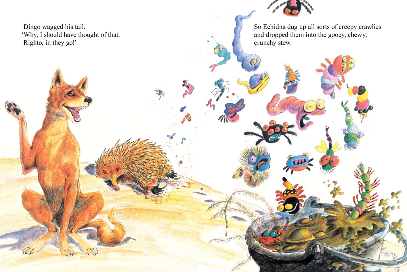 An Australian Classic: Wombat Stew 40th Anniversary Edition by Marcia K Vaughan - Book 2 of 3