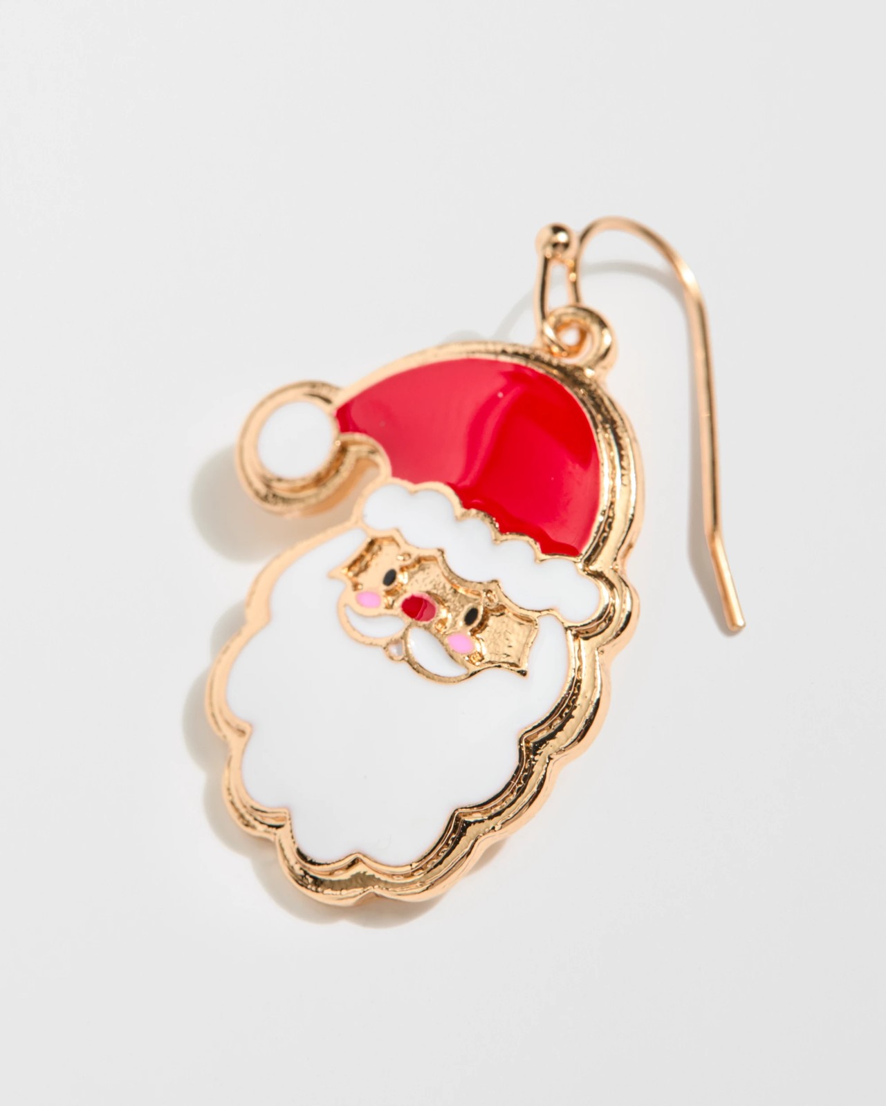Christmas Santa Drop Earrings 2 of 3