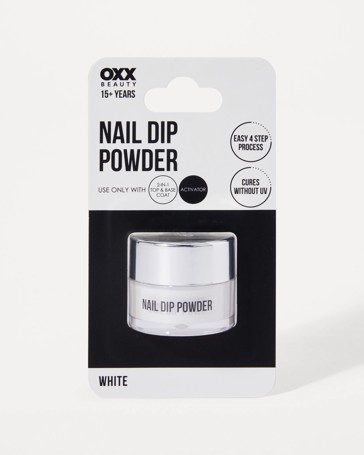 OXX Beauty Nail Dip Powder - White