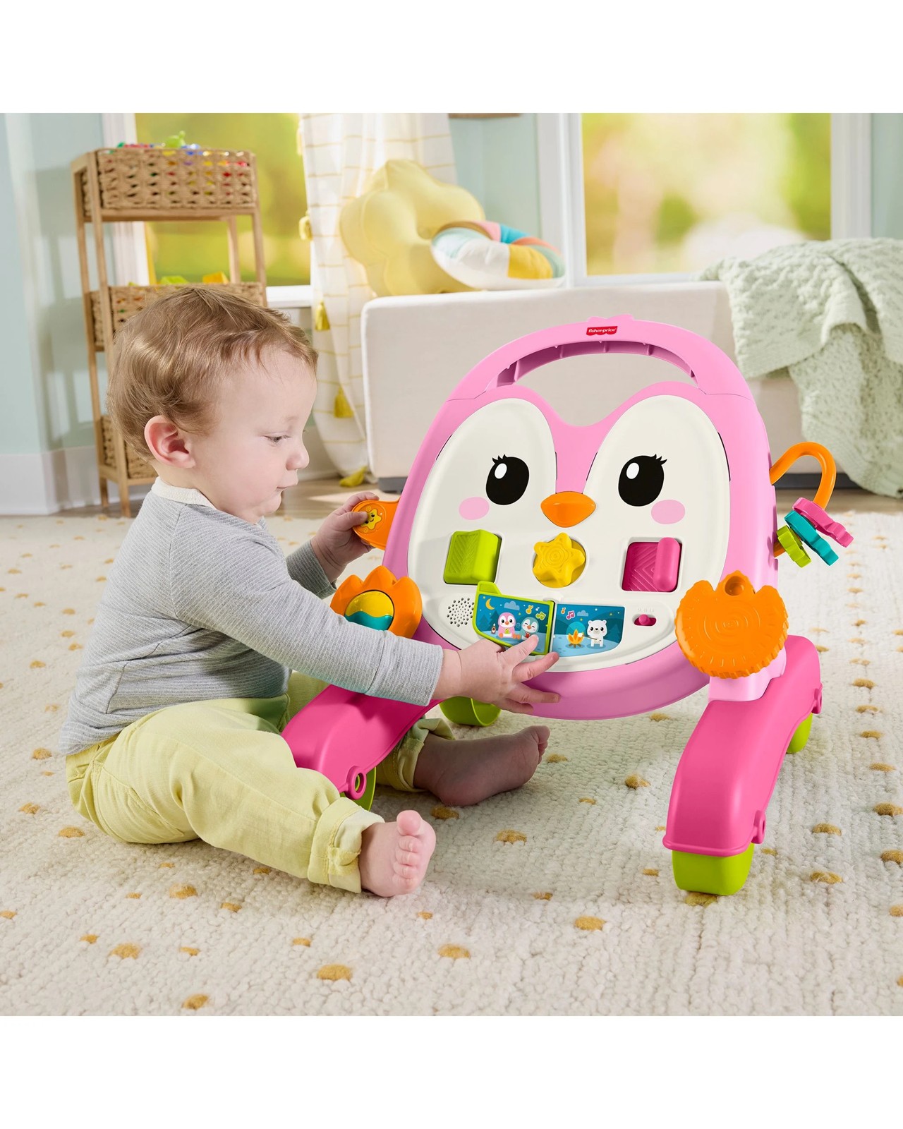 Fisher-Price 2-in-1 Musical Penguin Activity Walker 5 of 5