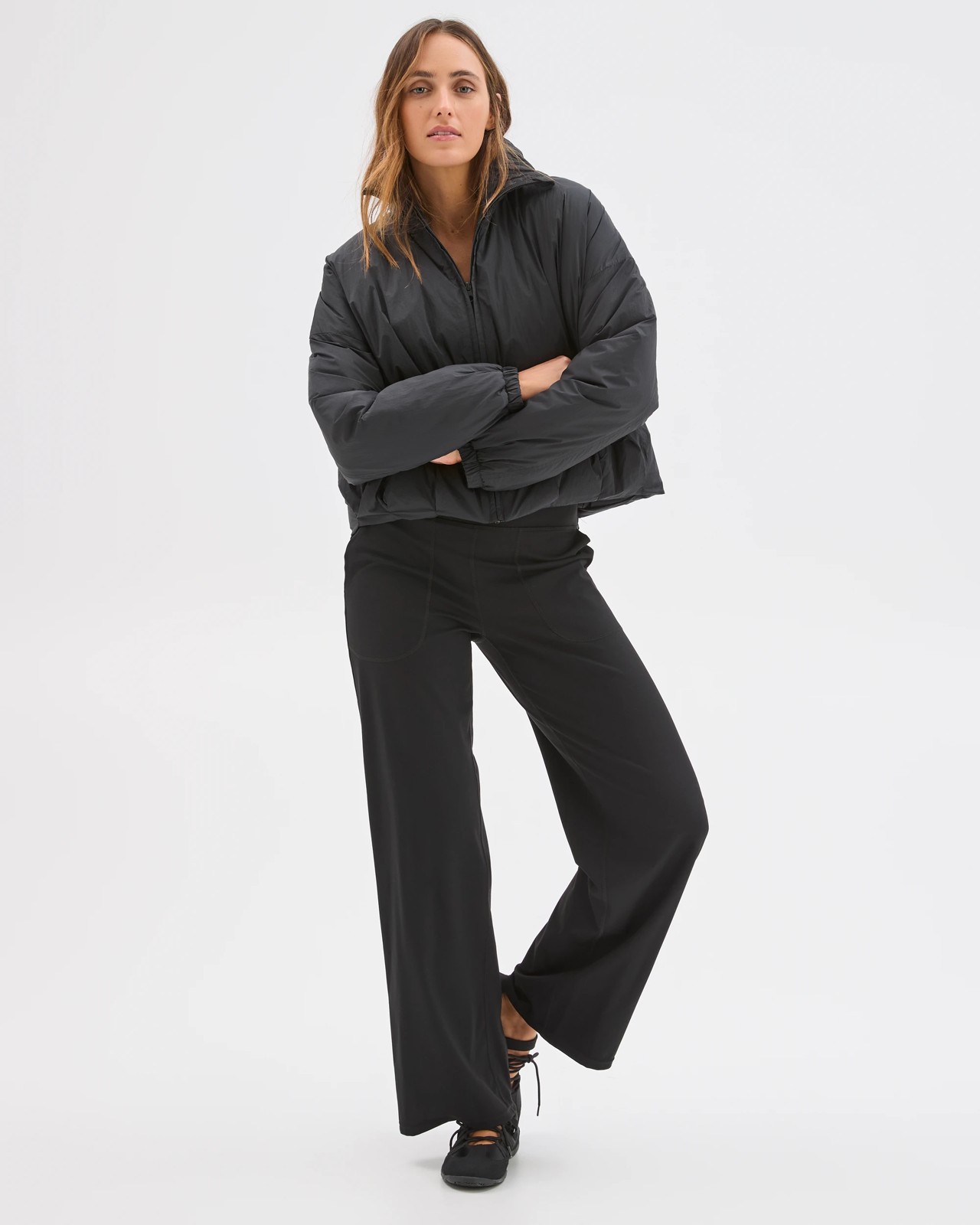 Active Insulated Padded Jacket  - Black 3 of 6