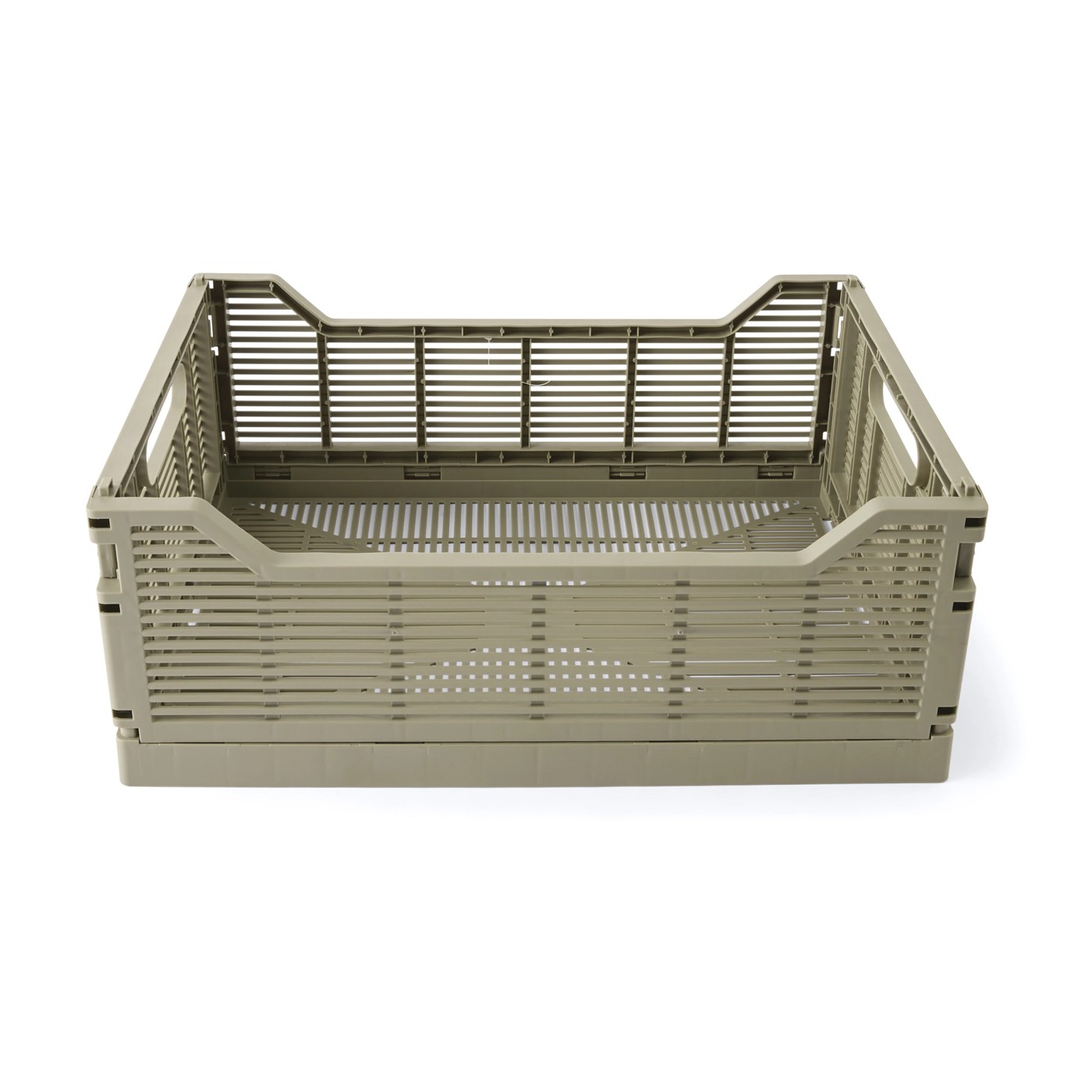 Anko 13L Linear Collapsible Crate - Medium - Green 2 of 4