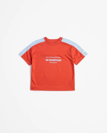 Spliced Sport Oversized T-shirt