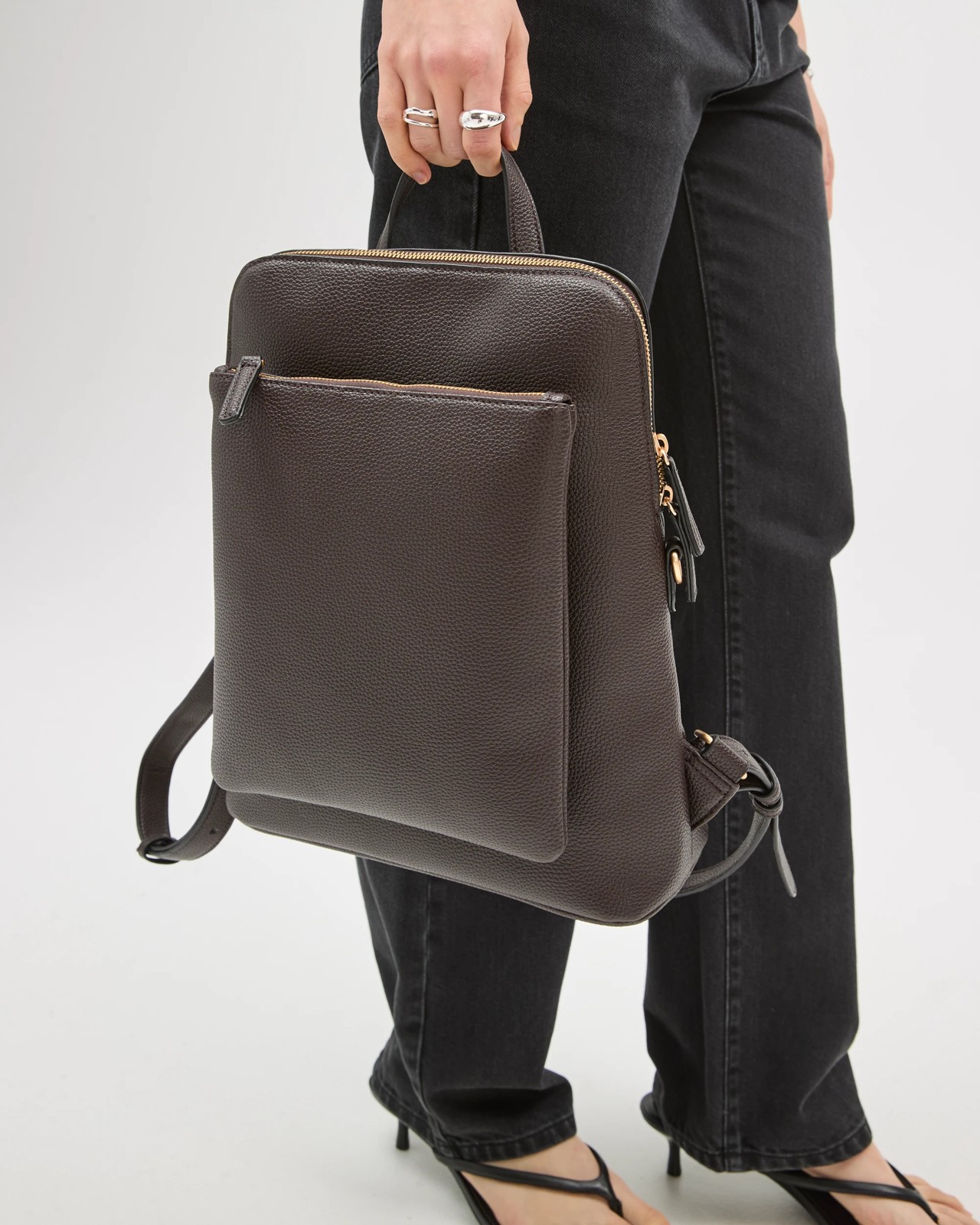 Pebble Backpack - Bitter Chocolate 3 of 3