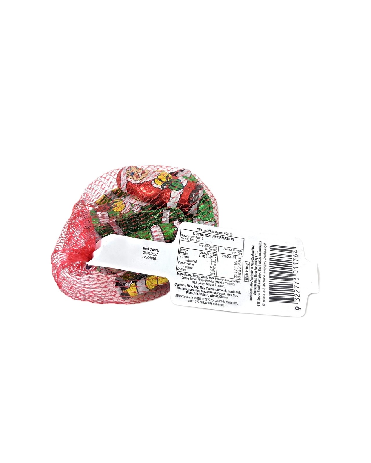 Milk Chocolate Santas 60g 2 of 2