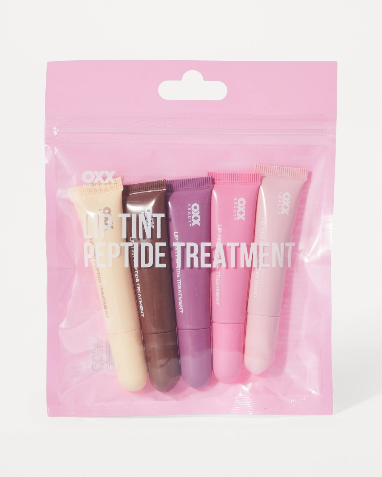 OXX Beauty Piece Lip Tint Peptide Treatment Set 4 of 5
