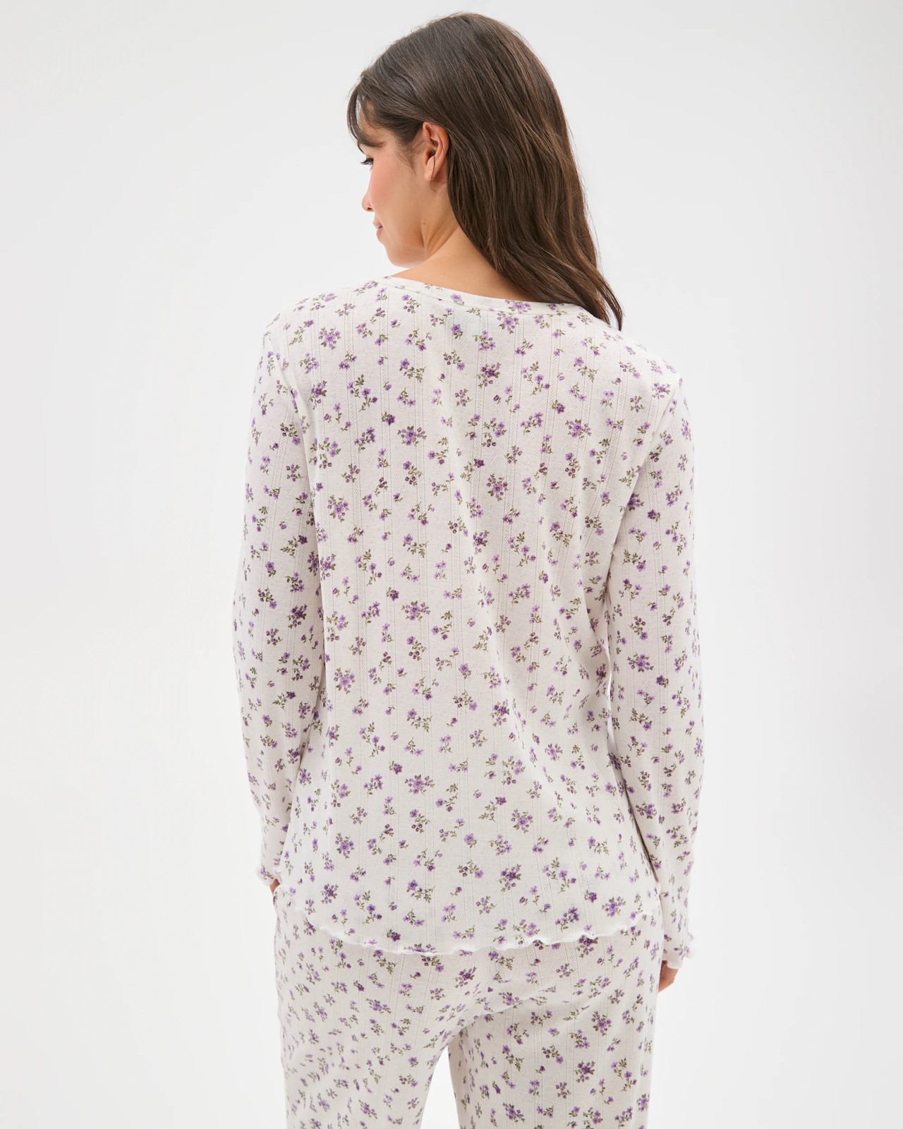 Pointelle Henley Top 3 of 6