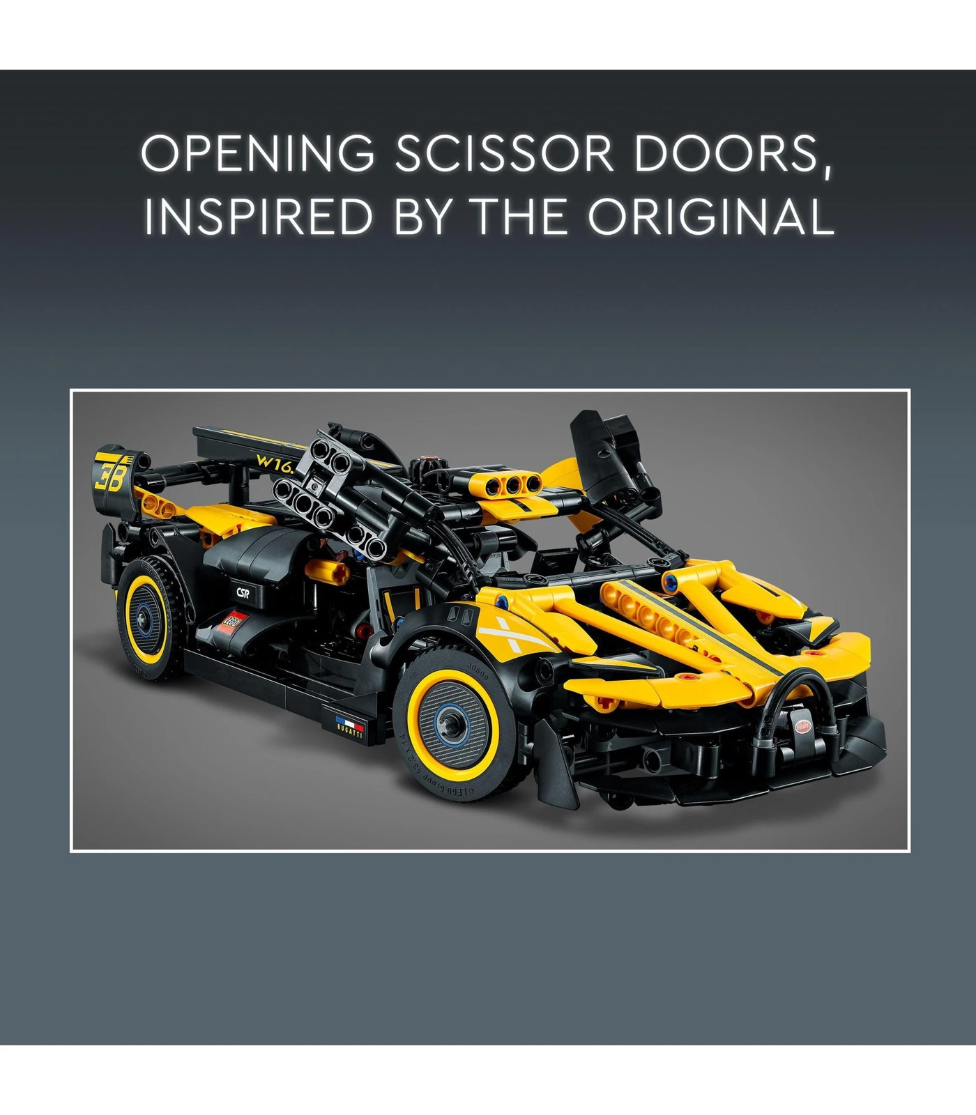 Lego bugatti best sale chiron target