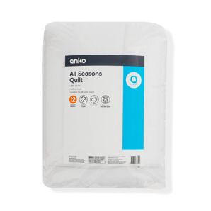 Medium Warmth All Seasons Quilt, Queen Bed - Anko