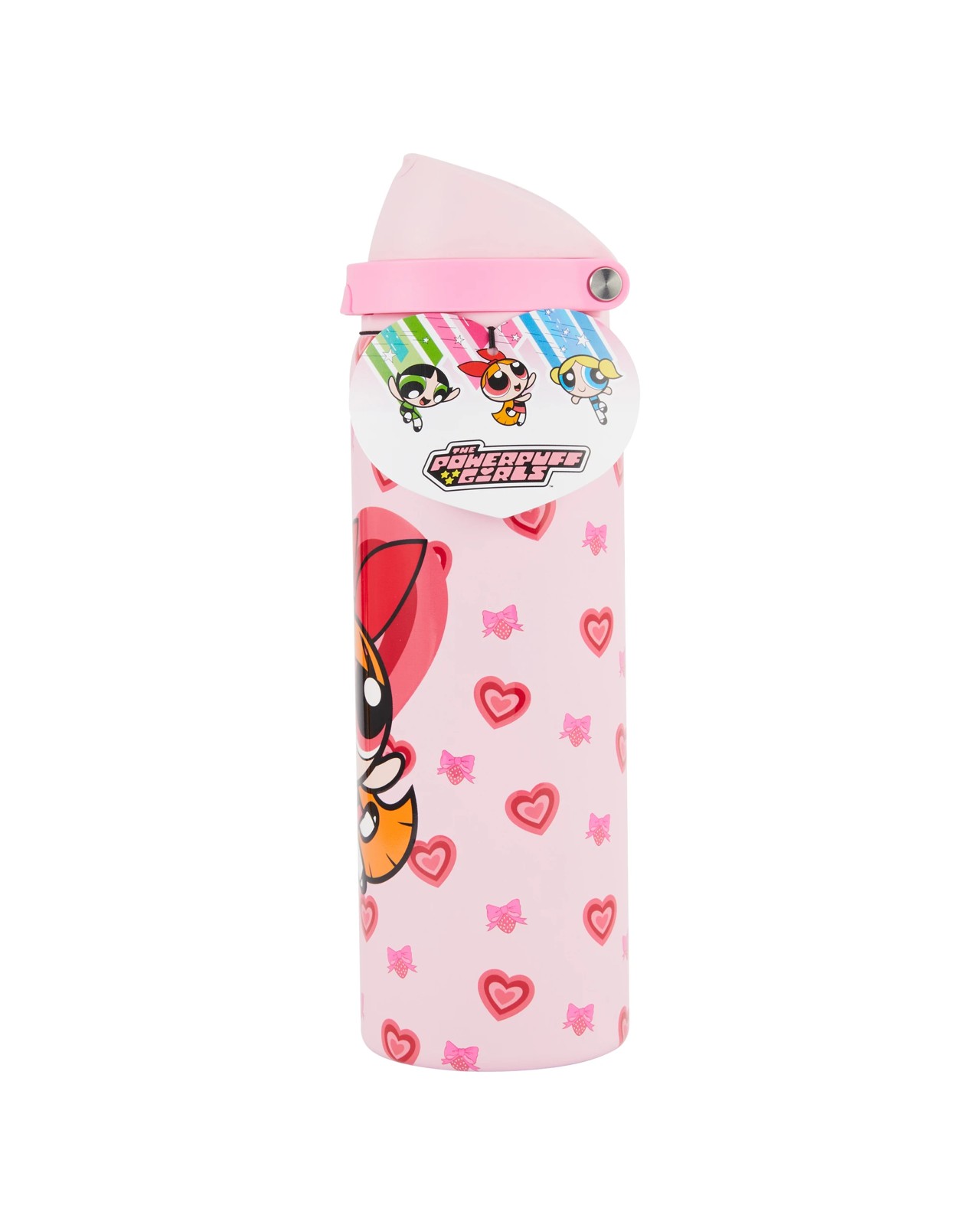 The Powerpuff Girls 940ml Dual Lid Bottle - Blossom 4 of 4