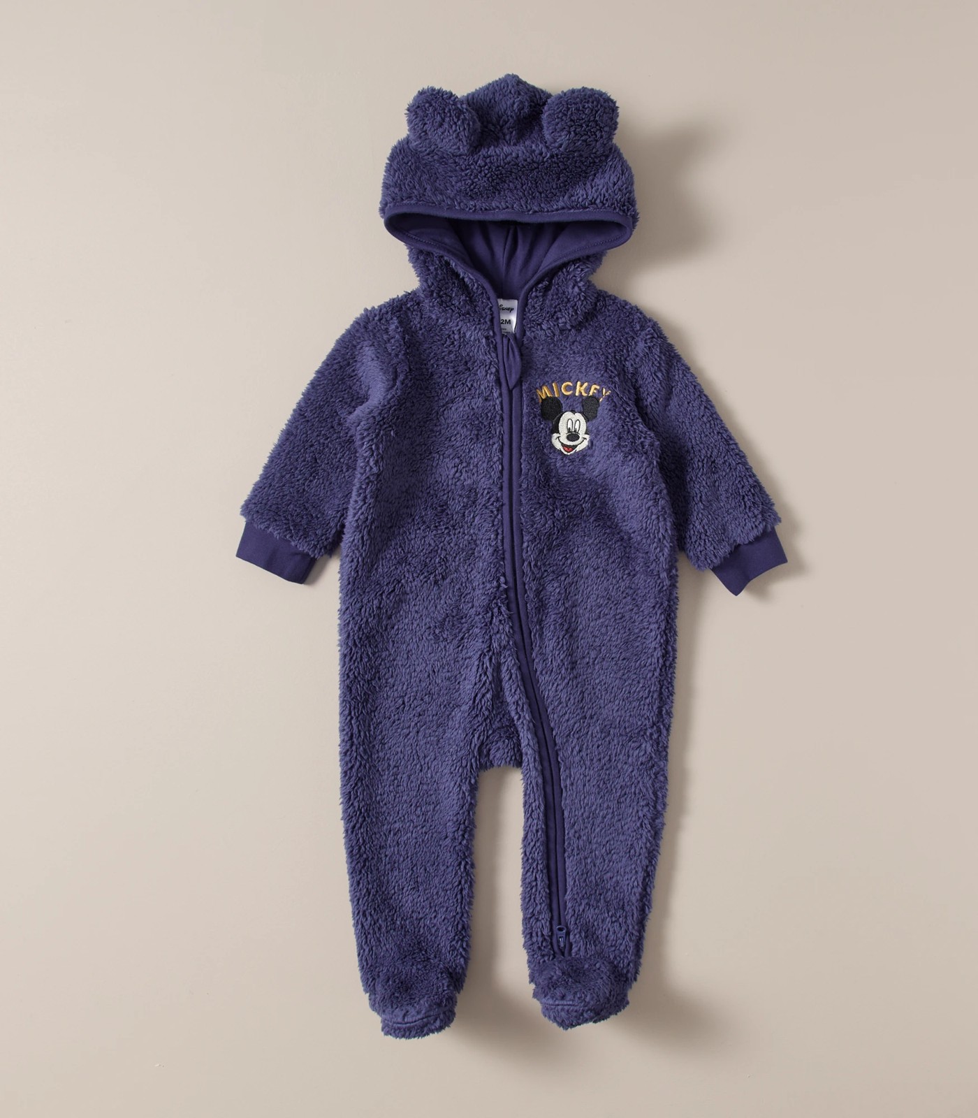 Disney Baby Mickey Mouse Fleece Coverall 2 of 5