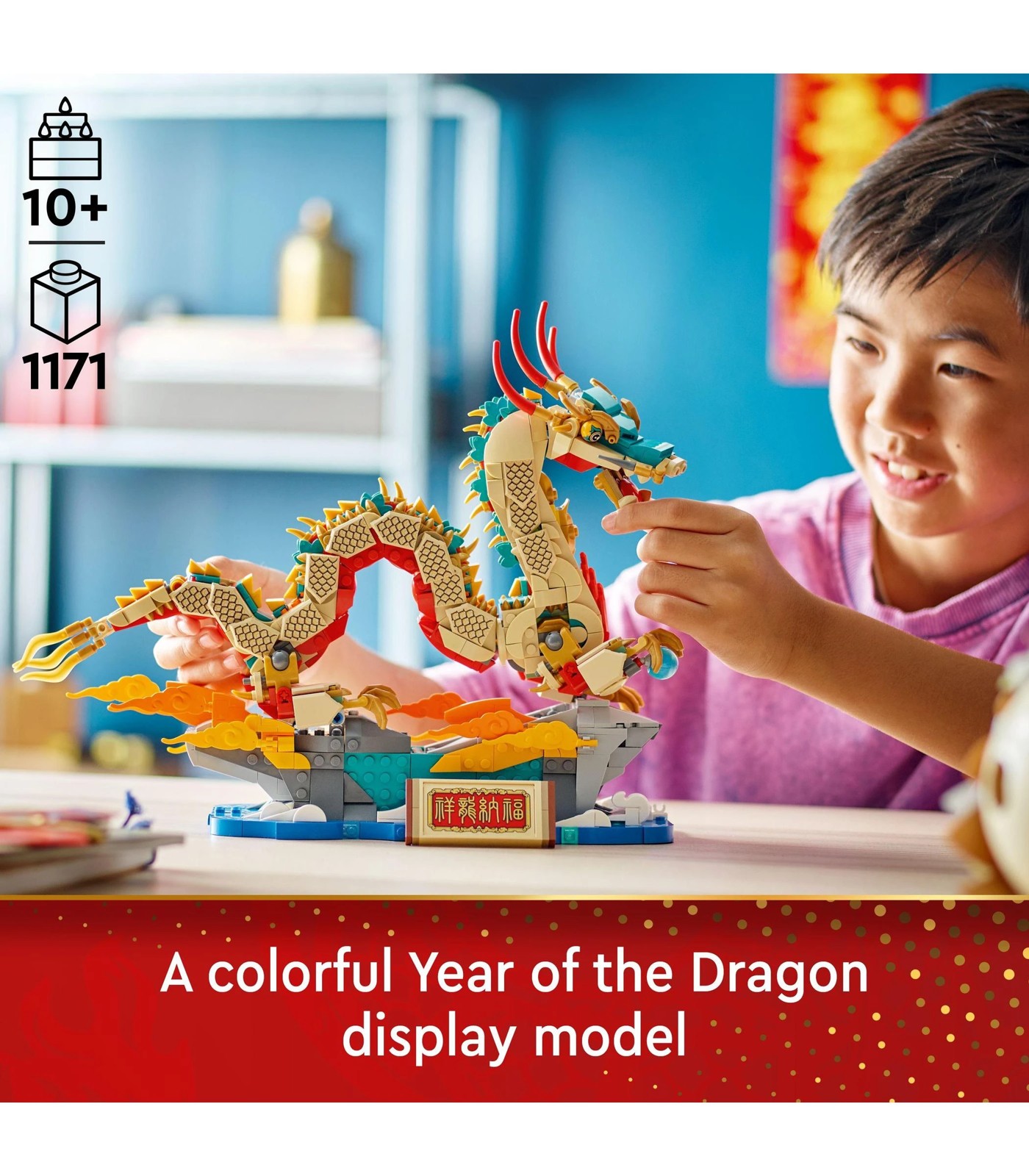 LEGO® Chinese Festivals Auspicious Dragon 80112 2 of 6
