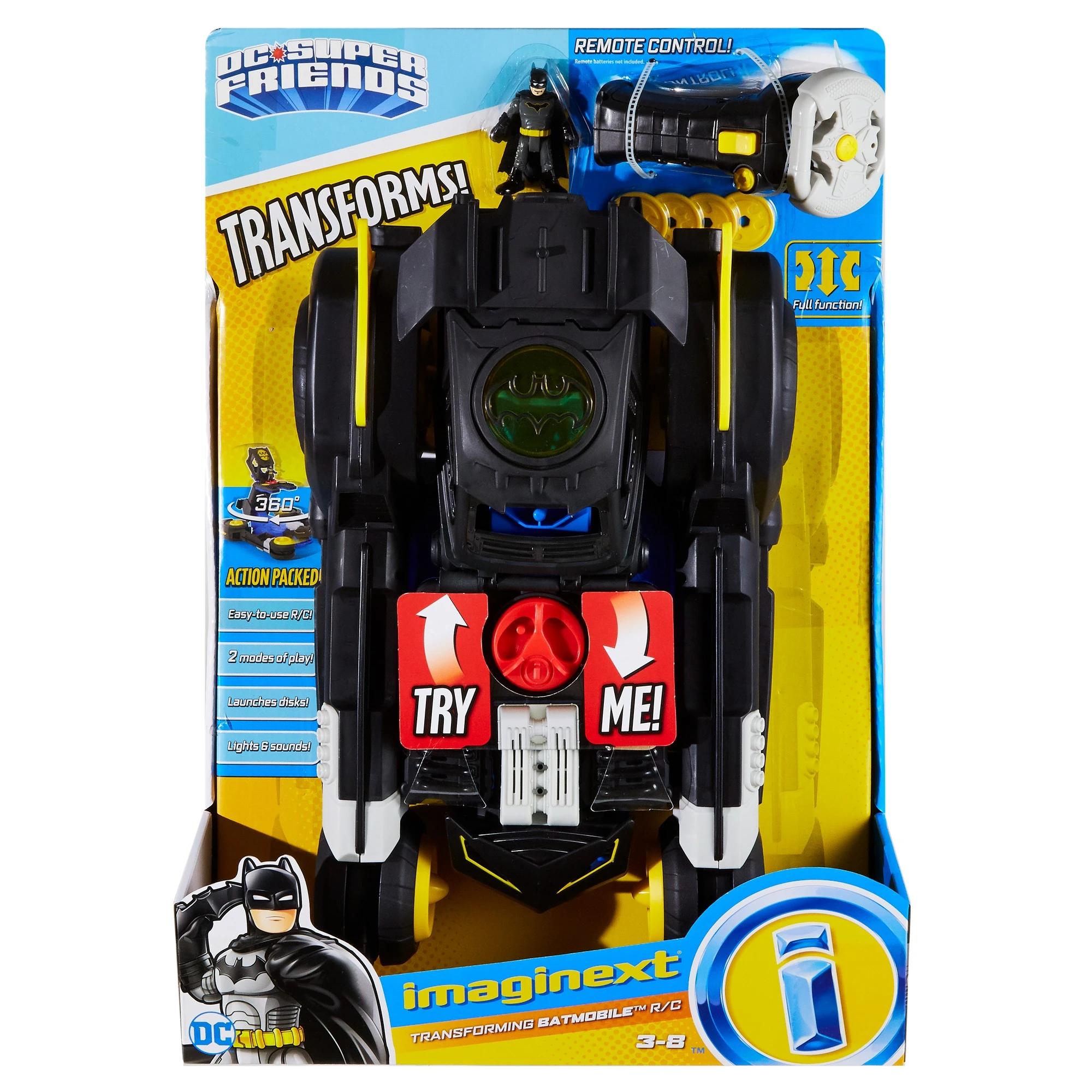 Imaginext remote best sale control batman robot