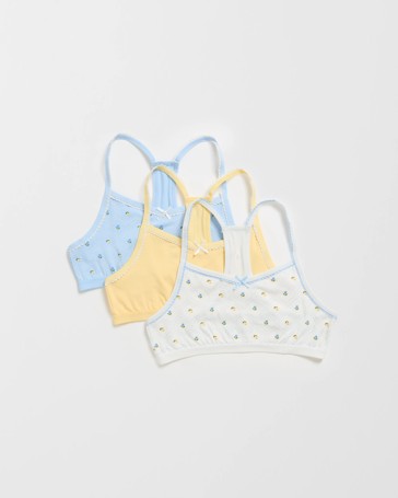 Maxx Bamboo 3 Pack Older Girls Crop Tops