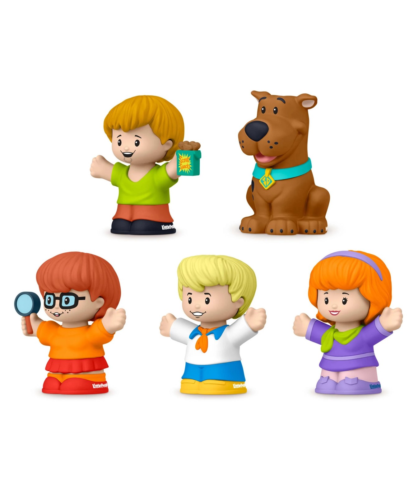 Little People Collector Scooby-Doo TV Series Special Edition Set 3 of 6