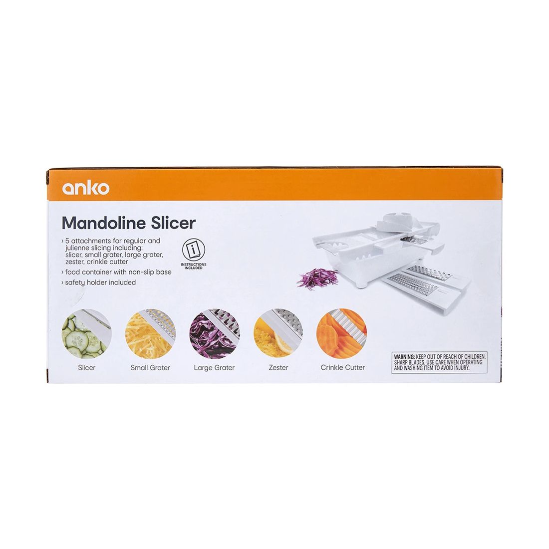 Mandoline Slicer Anko Target Australia