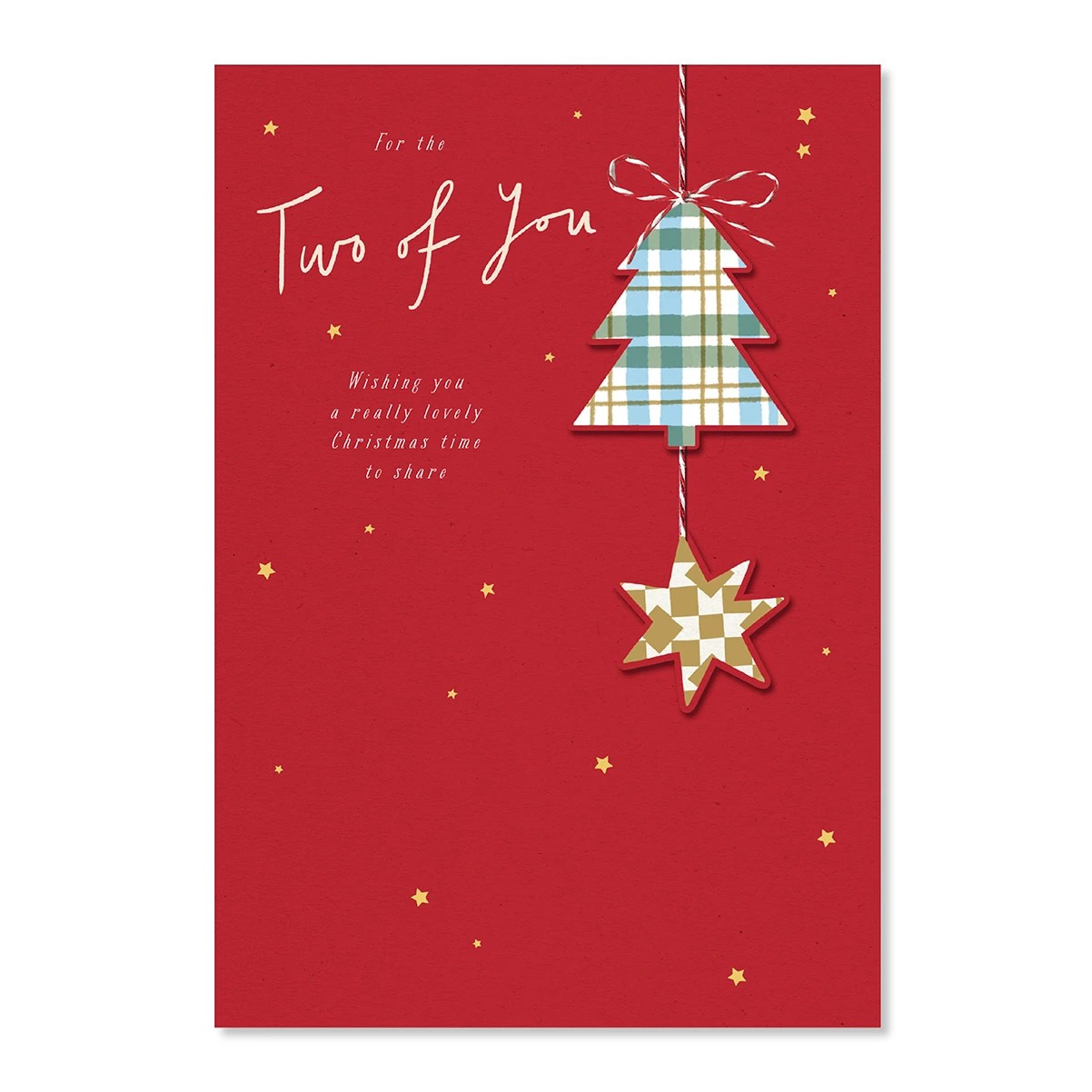 Hallmark Christmas Card - Both Of You Tree 3 of 3