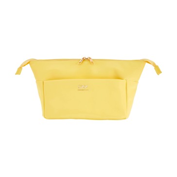 Makeup Bag, Yellow - OXX Cosmetics