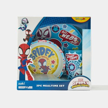 Disney Jr. Marvel Spidey and His Amazing Friends 3 Piece Mealtime Set