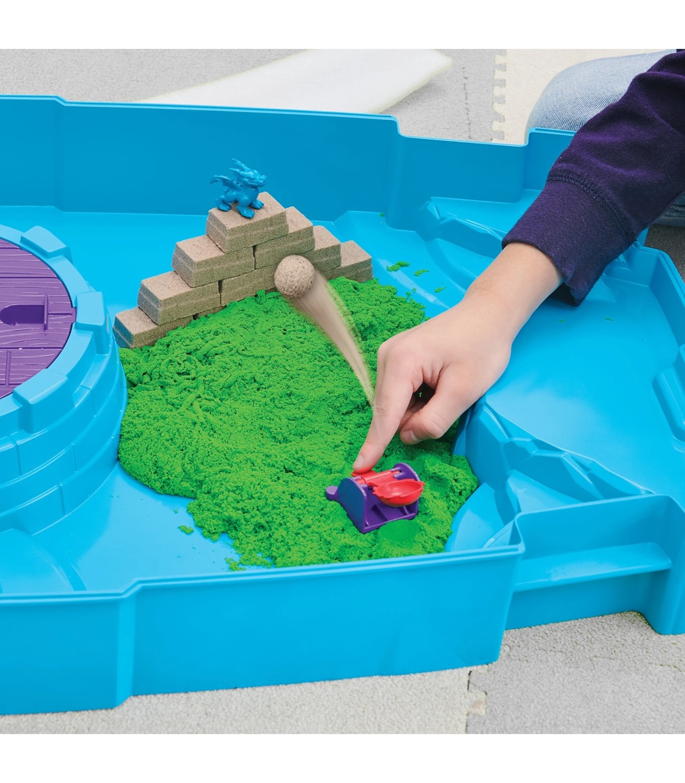 Kinetic Sand Sandbox Set Green : Target