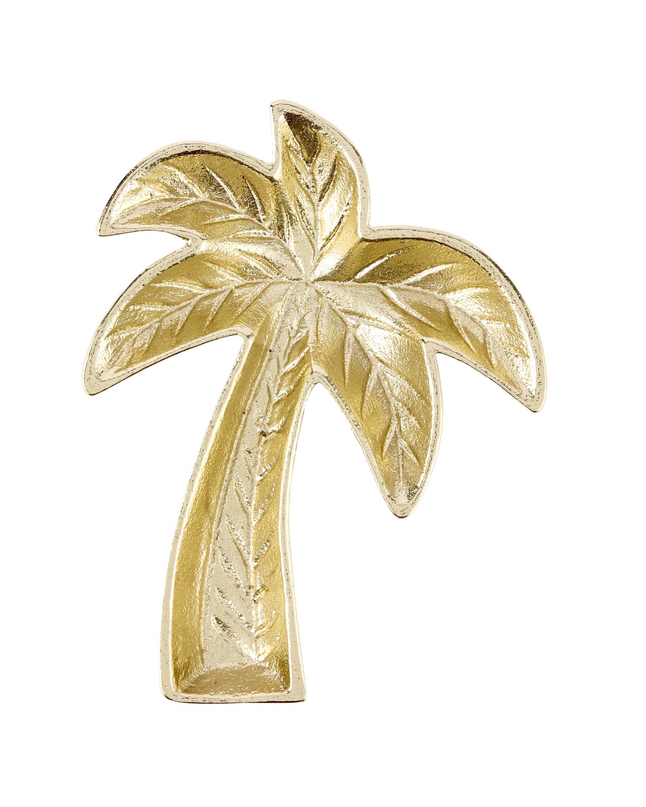 Anko Brass Palm Trinket Tray 3 of 6
