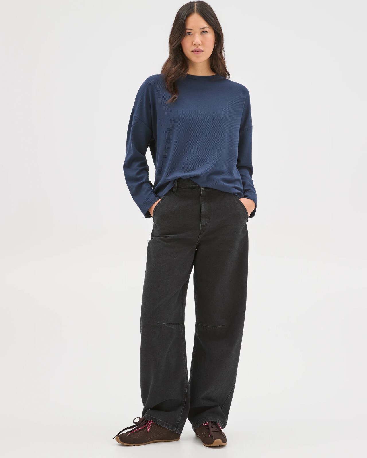 Long Sleeve Ottoman T-Shirt 2 of 5