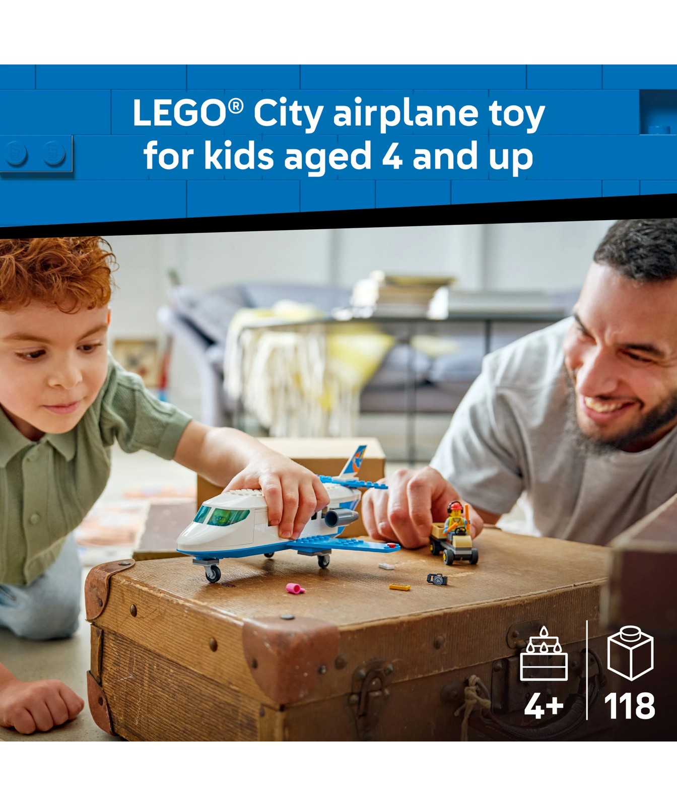 LEGO® City Passenger Jet 60492 2 of 6