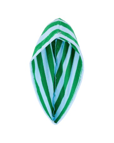 OXX Bodycare Hair Drying Turban - Blue Green