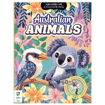 Kaleidoscope Colouring: Australian Animals - Book