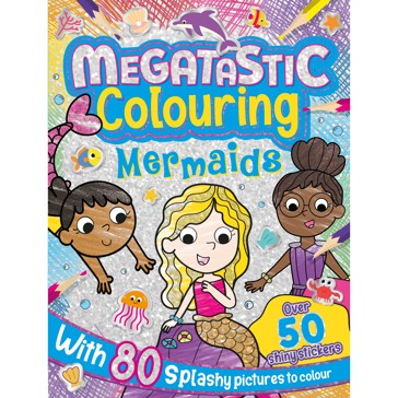Megatastic Colouring: Mermaids - Book