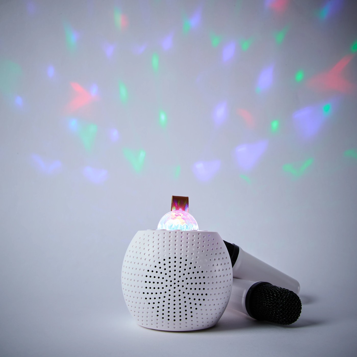 Anko Karaoke Speaker with Light - White 3 of 6