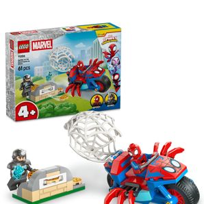 LEGO® Spidey on his Motorcycle vs. Rhino 11206 product image