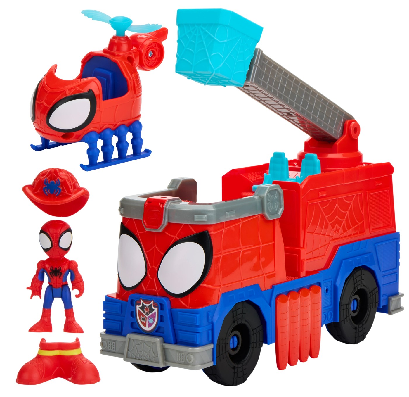 Spidey & Friends Rescue-Webs Firetruck 3 of 5