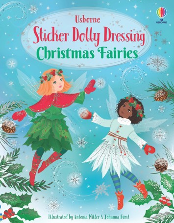Usborne Sticker Dolly Dressing: Christmas Fairies by Fiona Watt - Book