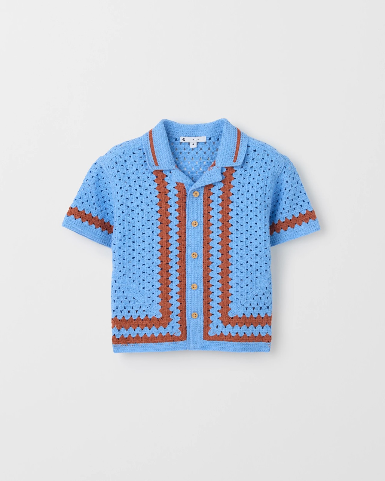 Australian Cotton Blend Short Sleeve Knit Shirt 5 of 6