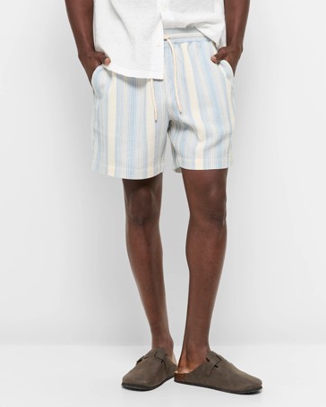 Australian Cotton Textured Shorts - Commons