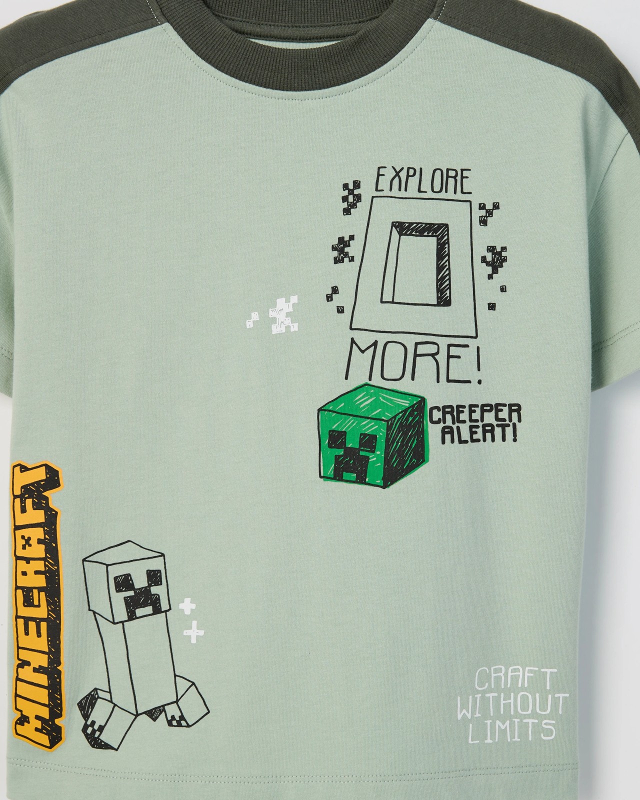 Minecraft Australian Cotton Oversized T-Shirt 2 of 2