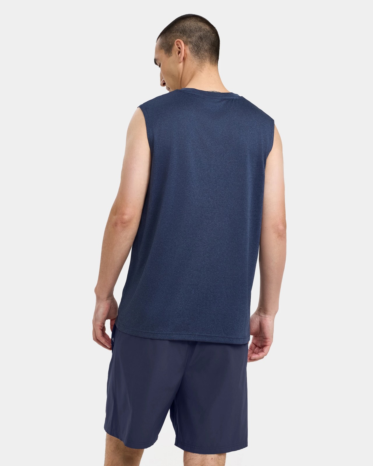 Fila Flint Quick Dry Tank Top - Navy Marle 4 of 5