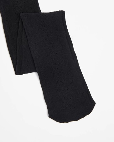 Pointelle Net Tights - Ambra