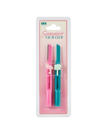 OXX Beauty Piece Summer Vacay Club Retractable Facial Razors