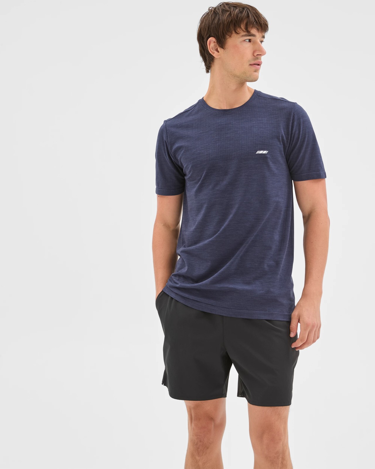 Active Training Seamless T-Shirt - Navy 2 of 6