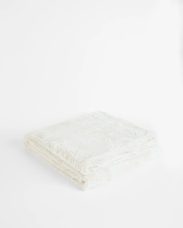 Bree Faux Mink Blanket - QB/KB